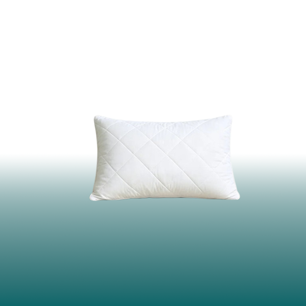 1pc High Quality Low Pillow For Home Hotel,100%Cotton Face,Protect Neck Cervical Adult Student Pillows Core 48x74cm Drop Ship