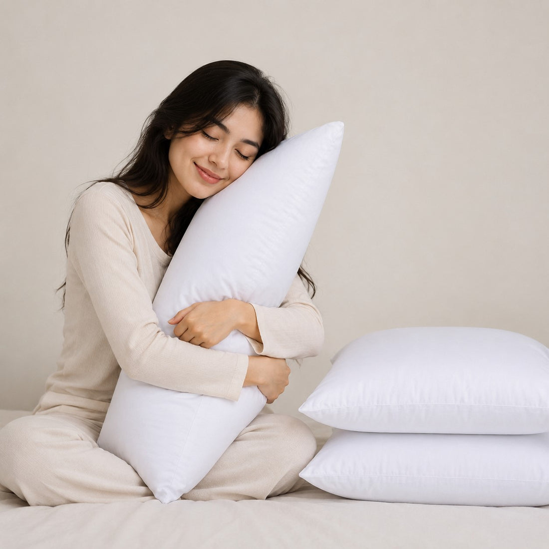 Bamboo Memory Foam Shredded Queen Pillow