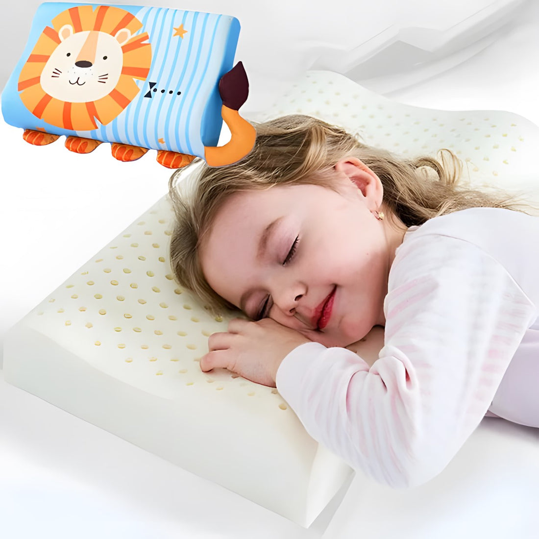 Breathable Memory Foam Baby Sleep Pillow