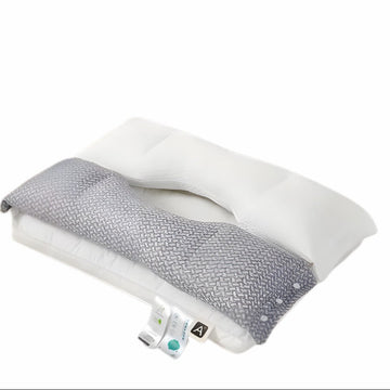 Cotton Two-Way Neck Pillow for Daily Comfort
