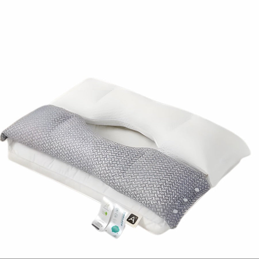 Cotton Two-Way Neck Pillow for Daily Comfort