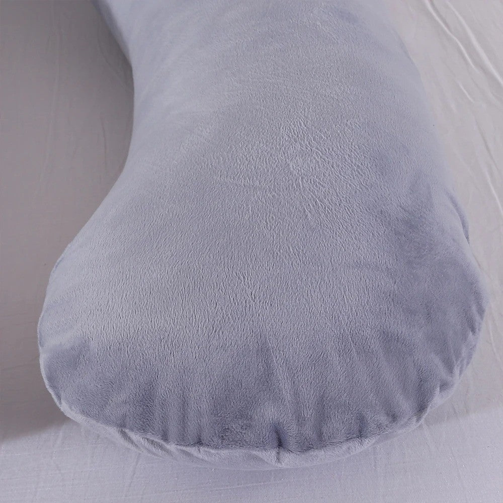 J-Shaped Full Body Support Pillow