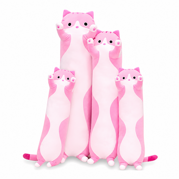 Long Cat Plush Body Pillow Cushion