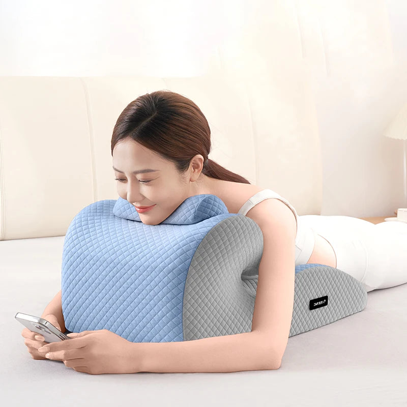 Memory Foam Butt Cushion for Couples Pregnancy Support Lumbar Pillow for Sitting Bedroom Sofa Use Orthopedic Couple Pillow