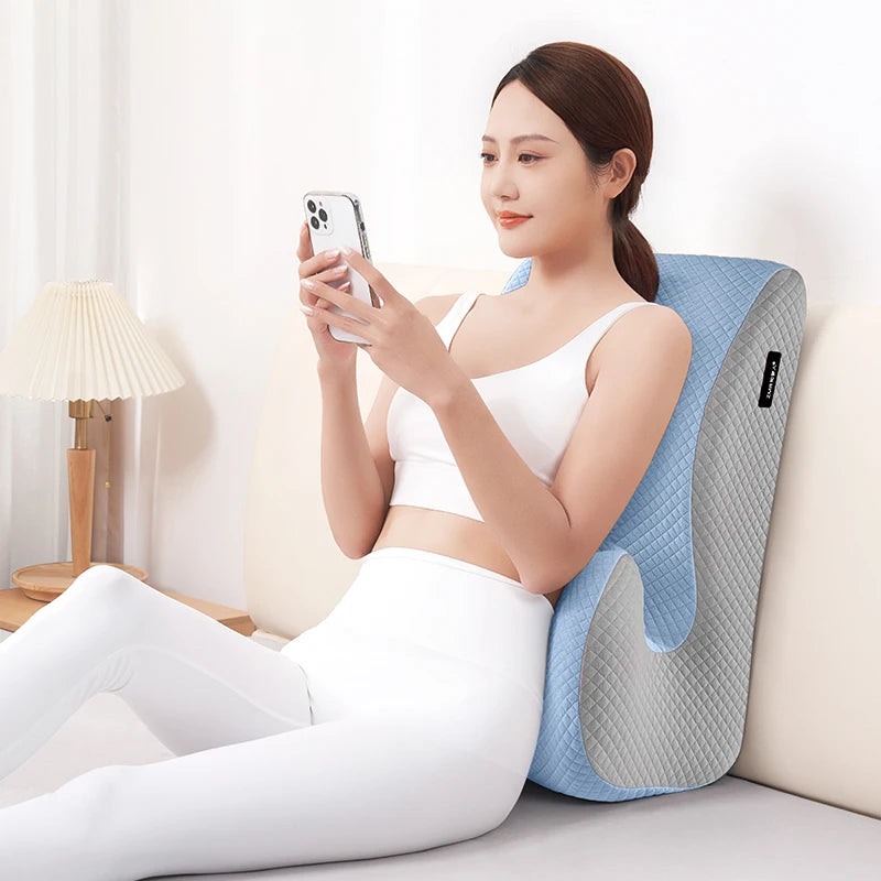 Memory Foam Butt Cushion for Couples Pregnancy Support Lumbar Pillow for Sitting Bedroom Sofa Use Orthopedic Couple Pillow