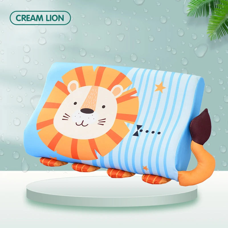 Baby Pillows Toddler Summer Foam Bed Pillows Kids Breathable Side Back Sleepers Pillows for Children Sleeping Memory Cool Pillow