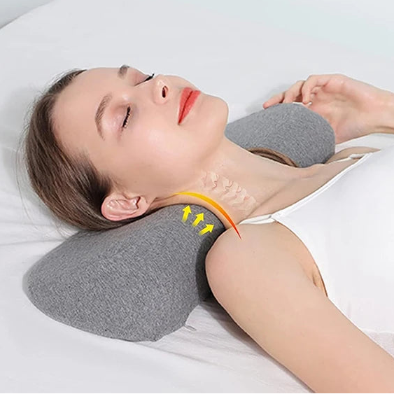 Cervical Pillow, Memory Foam Contour Pillow, Bed Pillows for Side Sleeper Ergonomic Orthopedic Sleeping Pillow, Neck Pillow