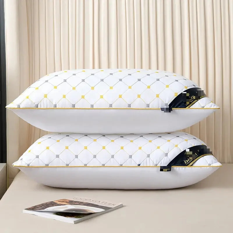 1Pc Hotel Pillows Specifically Designed for Cervical Spine Protection and Sleep Aid Home Use Dormitory Single Pillow Core
