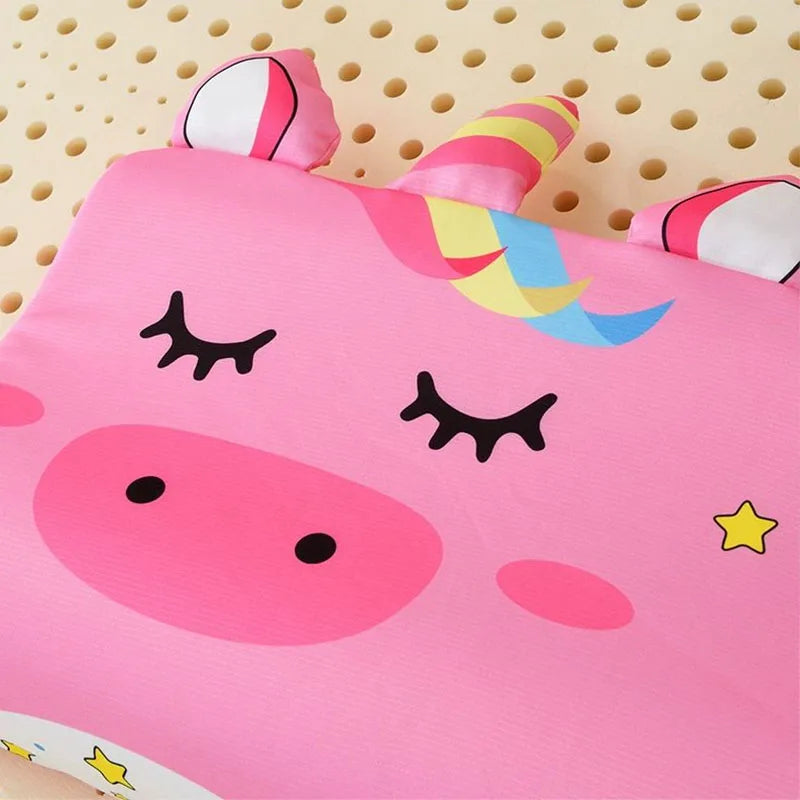 Baby Pillows Toddler Summer Foam Bed Pillows Kids Breathable Side Back Sleepers Pillows for Children Sleeping Memory Cool Pillow