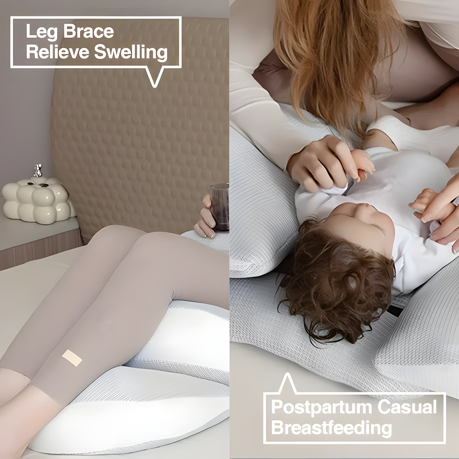 U-Shaped Full Body Support Pillow