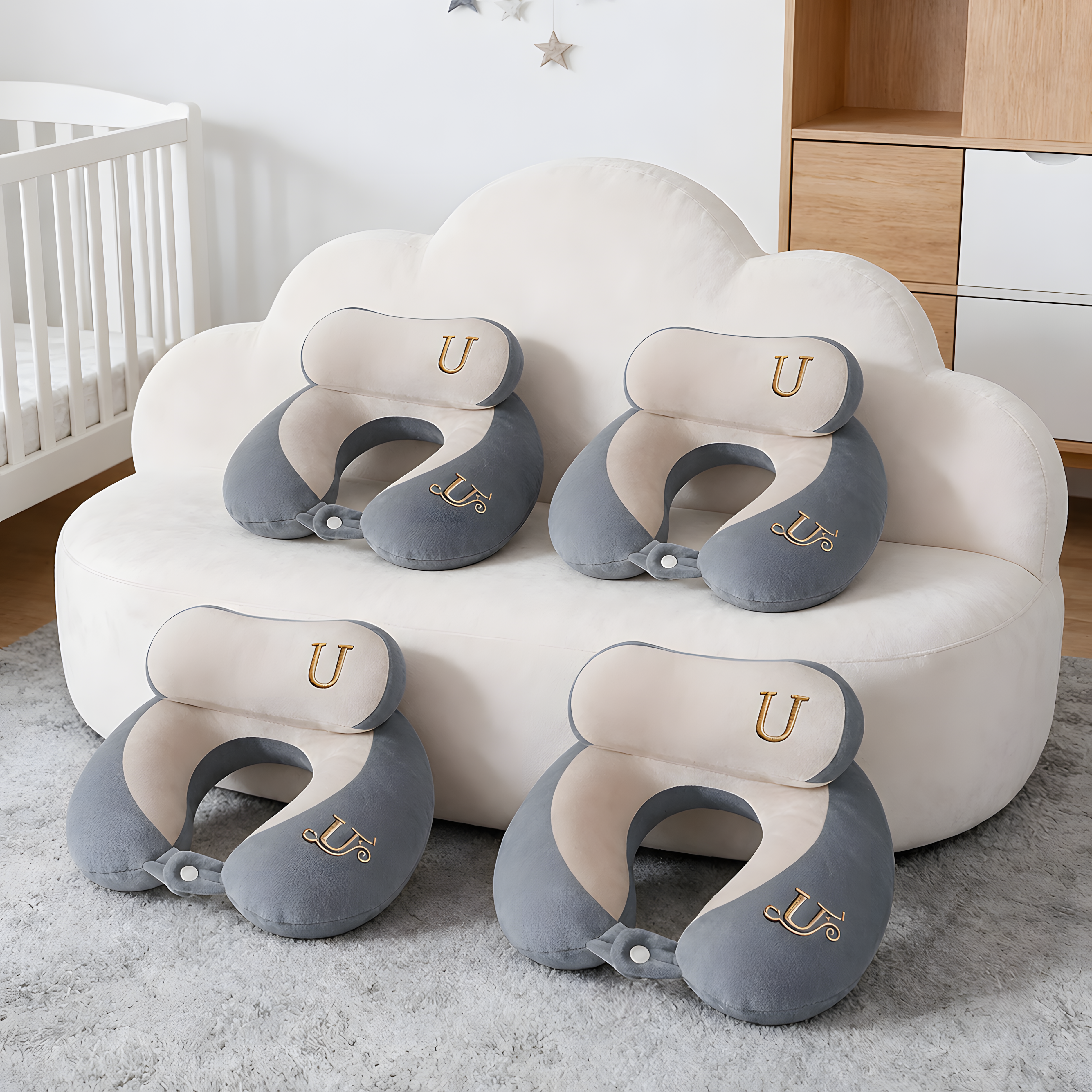 U-Shaped Travel Neck Support Pillow