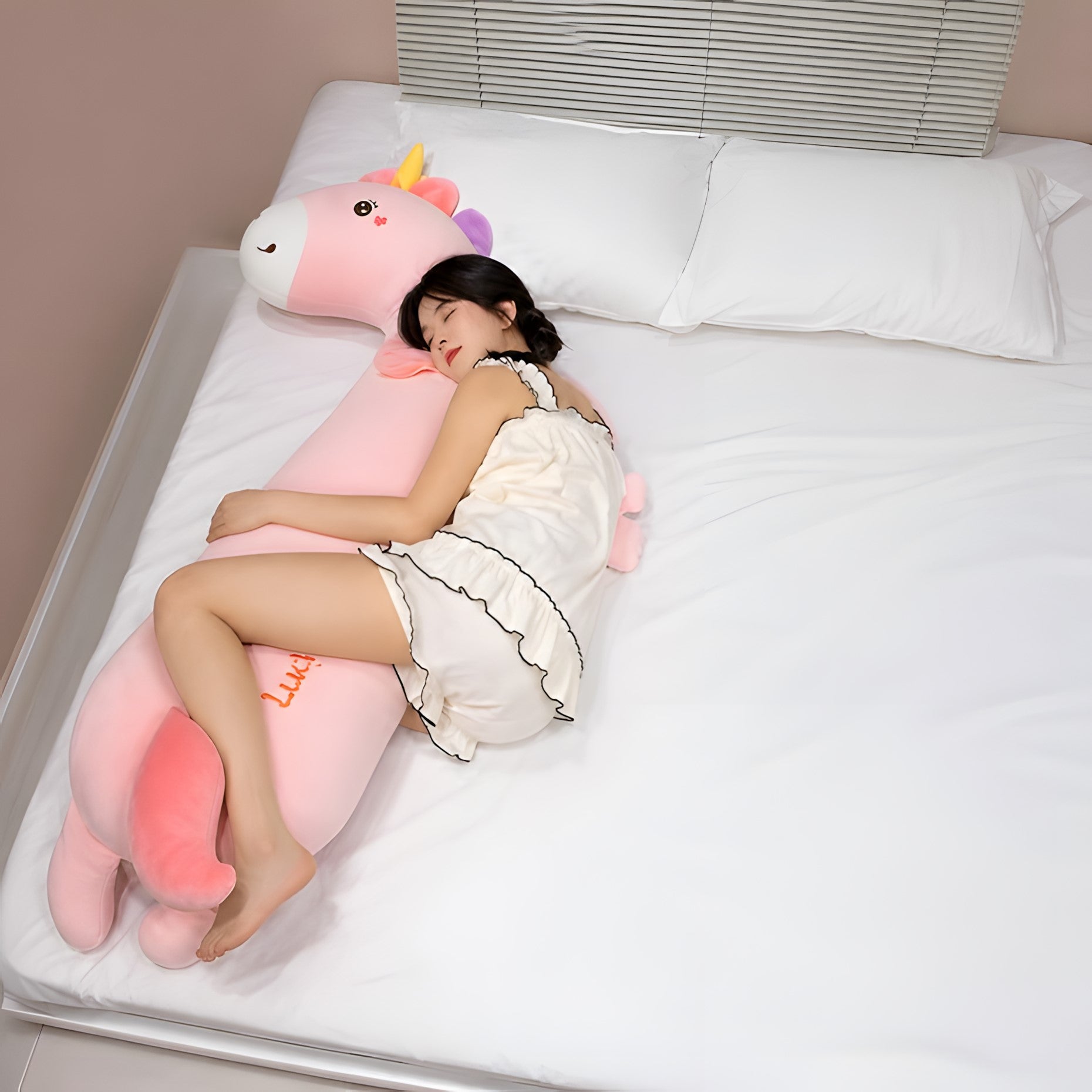 Cute Animal Long Plush Body Pillow